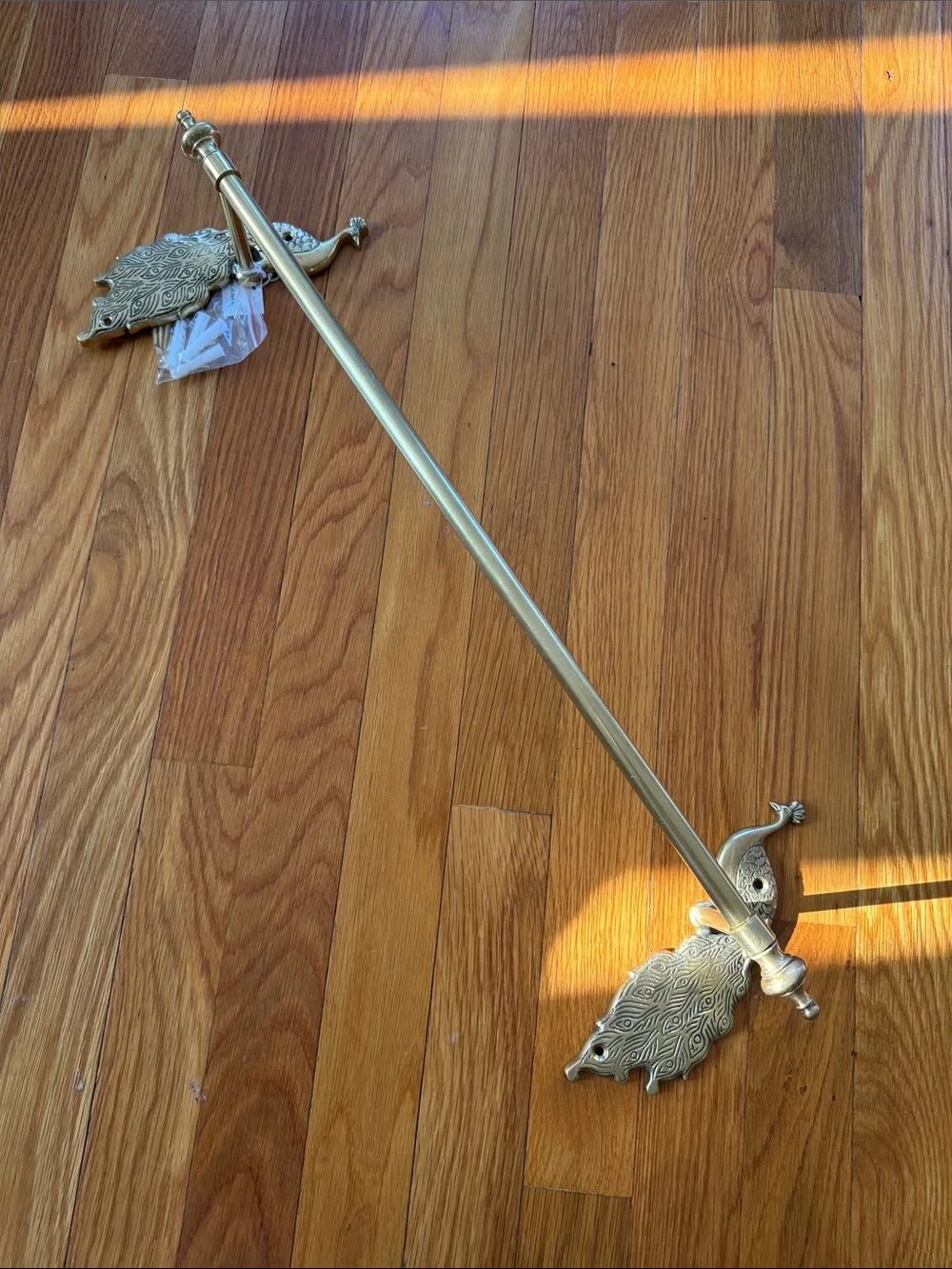 Anthropologie Ida Peacock Towel Hook